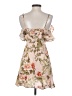 Majorelle Floral Tan Cocktail Dress Size S - photo 2