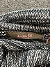 Heather B Metallic Gray Turtleneck Sweater Size S - photo 7