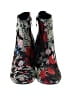 CATHERINE Catherine Malandrino Floral Black Ankle Boots Size 7 - photo 2
