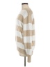 Brandy Melville 100% Cotton Stripes Tan Pullover Sweater Size M - photo 5