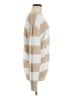 Brandy Melville 100% Cotton Stripes Tan Pullover Sweater Size M - photo 4