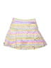 Azarhia Chevron-herringbone Yellow Active Skirt Size 8 - 9 - photo 2