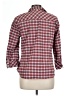 Talbots Plaid Red 3/4 Sleeve Button-Down Shirt Size L - photo 2