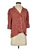 Pharaoh 100% Rayon Brown Red Short Sleeve Button-Down Shirt Size Sm (1) - photo 1