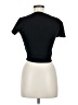 Tinsel Black Short Sleeve Turtleneck Size M - photo 2