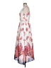 Talbots 100% Cotton Print White Cocktail Dress Size 12 - photo 5