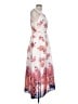 Talbots 100% Cotton Print White Cocktail Dress Size 12 - photo 4