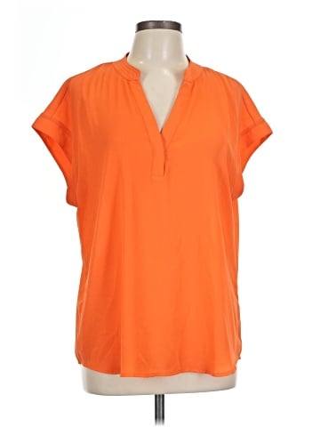 Cynthia Steffe Short Sleeve Blouse (view 1)