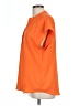 Cynthia Steffe 100% Polyester Orange Short Sleeve Blouse Size L - photo 5