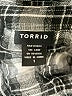 Torrid 100% Rayon Plaid Black Long Sleeve Button-Down Shirt Size 1X Plus (1) - photo 7