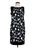 AB Studio Graphic Black Cocktail Dress Size 12 - photo 1
