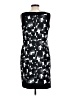 AB Studio Graphic Black Cocktail Dress Size 12 - photo 2