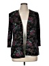Alex Evenings Floral Black Blazer Size XL - photo 1
