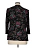 Alex Evenings Floral Black Blazer Size XL - photo 2