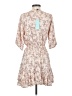 Shore 100% Viscose Tan Casual Dress Size S - photo 2