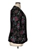 Alex Evenings Floral Black Blazer Size XL - photo 4
