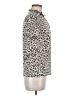 Bogner Animal Print Silver Short Sleeve Top Size M - photo 4
