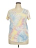 SO Tie-dye Ivory Short Sleeve T-Shirt Size XXL - photo 1