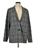 Serra Plaid Gray Blazer Size L - photo 1