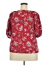 Maurices Red Short Sleeve Blouse Size XXL - photo 2