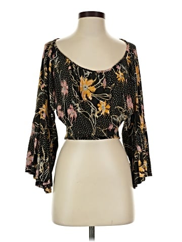 Free People 3/4 Sleeve Blouse (view 1)