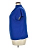 Unbranded 100% Polyester Blue Short Sleeve Blouse Size XXL - photo 5
