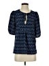Ann Taylor LOFT Blue 3/4 Sleeve Blouse Size S - photo 1
