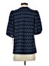 Ann Taylor LOFT Blue 3/4 Sleeve Blouse Size S - photo 2