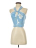 Sienna Sky 100% Polyester Blue Sleeveless Blouse Size S - photo 1