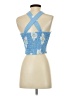 Sienna Sky 100% Polyester Blue Sleeveless Blouse Size S - photo 2