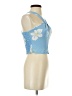 Sienna Sky 100% Polyester Blue Sleeveless Blouse Size S - photo 4