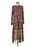Scoop Animal Print Brown Casual Dress Size 4 - photo 1