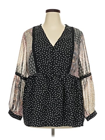 BLOOMCHIC Long Sleeve Blouse (view 1)