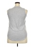 Weekend Soul Silver Sleeveless T-Shirt Size XXL - photo 2