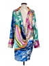 Shein 100% Polyester Blue Kimono Size 12 - photo 1