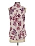 Express Outlet 100% Polyester Pink Sleeveless Blouse Size S - photo 2