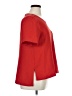Madewell 100% Polyester Red Short Sleeve Top Size XL - photo 4