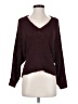 American Eagle Outfitters 100% Polyester Burgundy Pullover Sweater Size S - photo 1