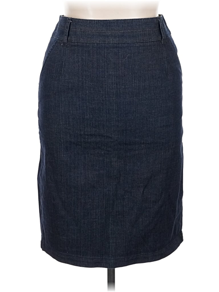 Pre-owned Boden Denim Skirt In Blue