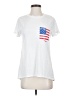 Modern Lux White Short Sleeve T-Shirt Size S - photo 1