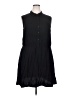Amazon Essentials 100% Viscose Solid Black Casual Dress Size XXL - photo 1