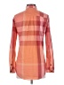 Burberry Brit Plaid Orange Long Sleeve Button-Down Shirt Size XS - photo 2