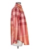 Burberry Brit Plaid Orange Long Sleeve Button-Down Shirt Size XS - photo 4