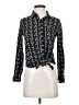 Love Notes 100% Rayon Print Black Long Sleeve Blouse Size S - photo 1