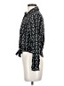 Love Notes 100% Rayon Print Black Long Sleeve Blouse Size S - photo 5