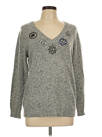 J.Crew Factory Store Wool Pullover Sweater (view 1)