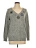 J.Crew Factory Store Tweed Gray Wool Pullover Sweater Size L - photo 1
