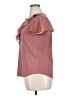 Perseption Concept Pink Short Sleeve Blouse Size XL - photo 5