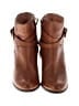 Massimo Dutti 100% Leather Brown Ankle Boots Size EU 38 - photo 2