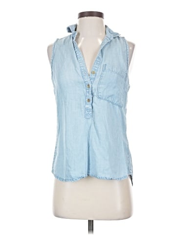 Cloth & Stone Sleeveless Button-Down Shirt (view 1)